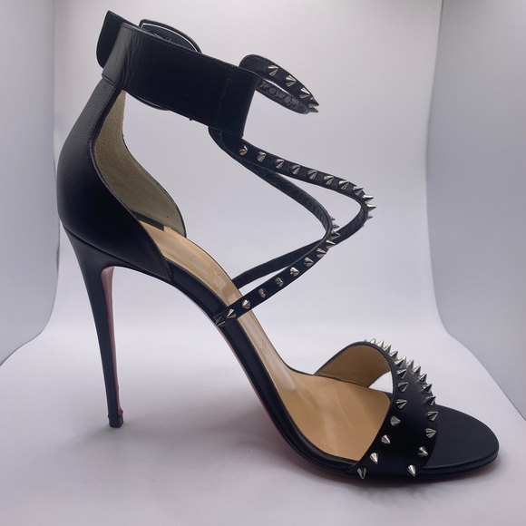 Christian Louboutin Choca Spike Heels - Picture 7 of 13